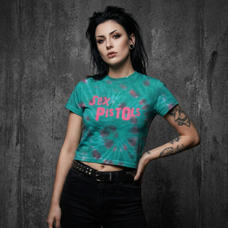The Sex Pistols Logo Ladies Crop Top