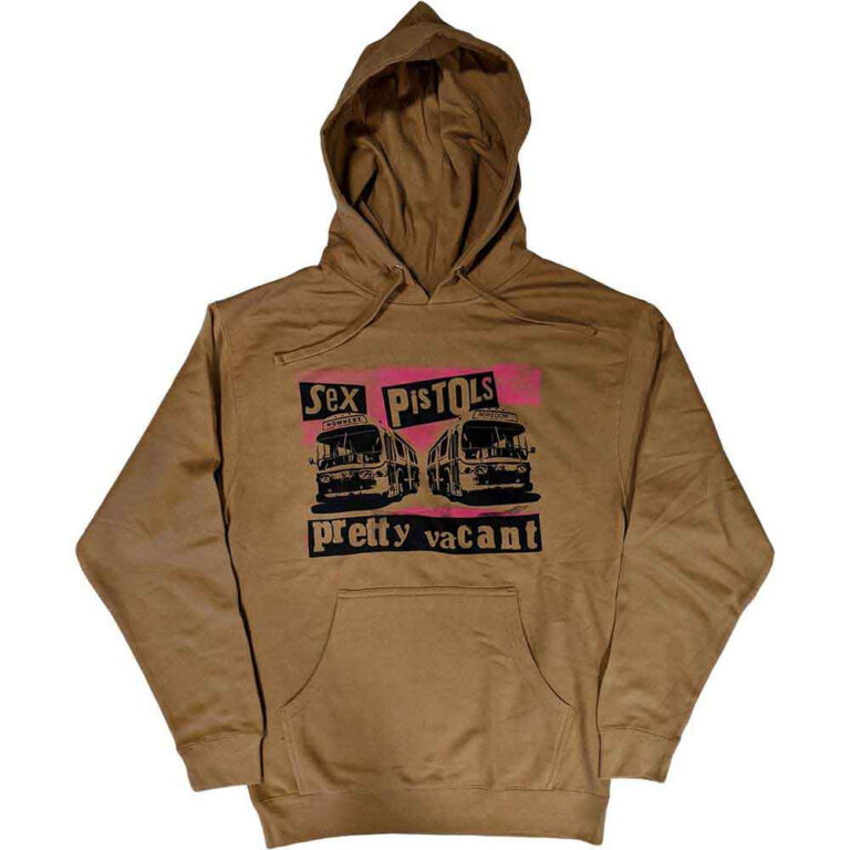 The Sex Pistols Pretty Vacant Sand Pullover Hoodie