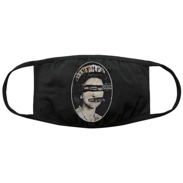 The Sex Pistols God Save The Queen Face Mask