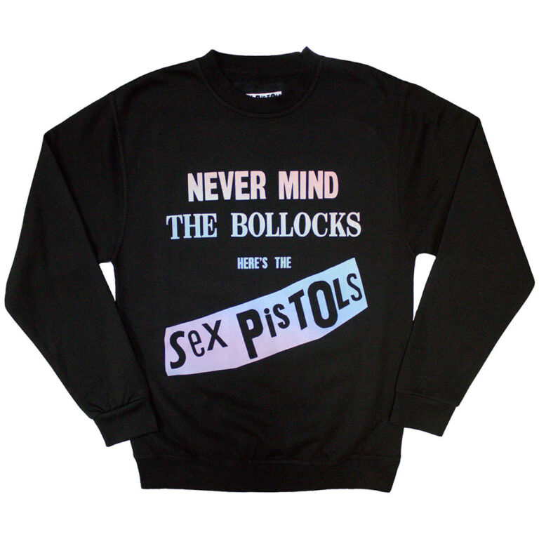 The Sex Pistols Never Mind the B… Gradient (Black) (Oversized) Sweatshirt