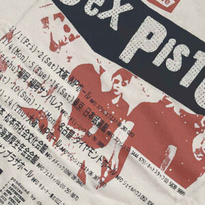 The Sex Pistols Filthy Lucre Natural Embellished T-Shirt