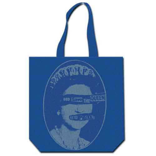 The Sex Pistols God Save the Queen Multicolour Back Print Tote Bag