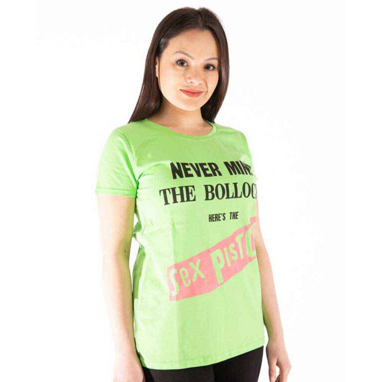 The Sex Pistols Nevermind the B…s Original Album Ladies T-Shirt