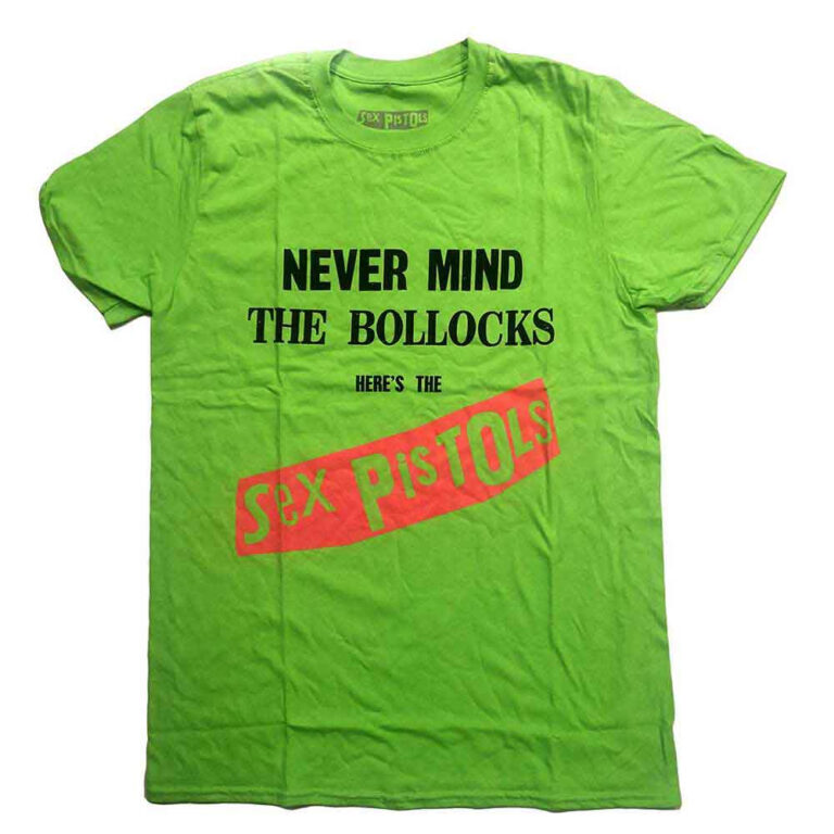 The Sex Pistols Never Mind The Bollocks Original Album T-Shirt