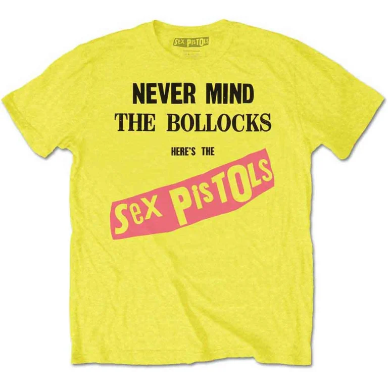 The Sex Pistols Never Mind The Bollocks Original Album T-Shirt
