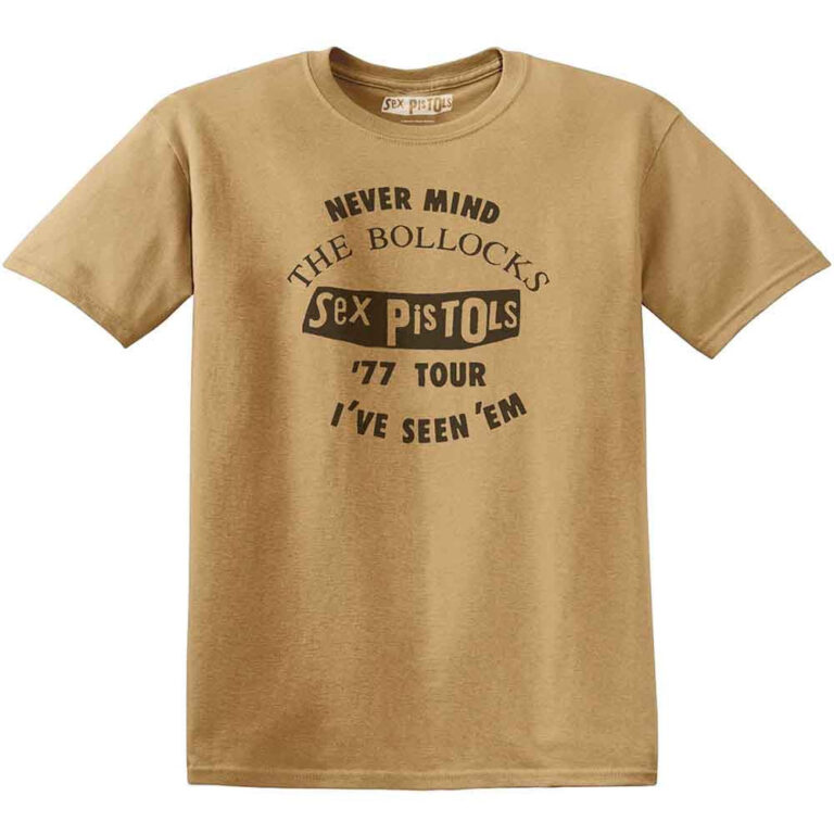 The Sex Pistols Seen ‘Em (Old Gold) T-Shirt