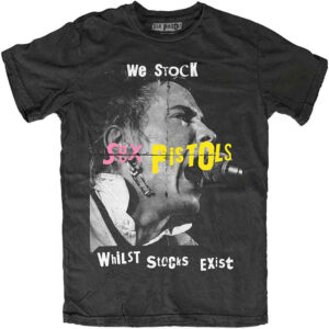 The Sex Pistols We Stock Black T-Shirt
