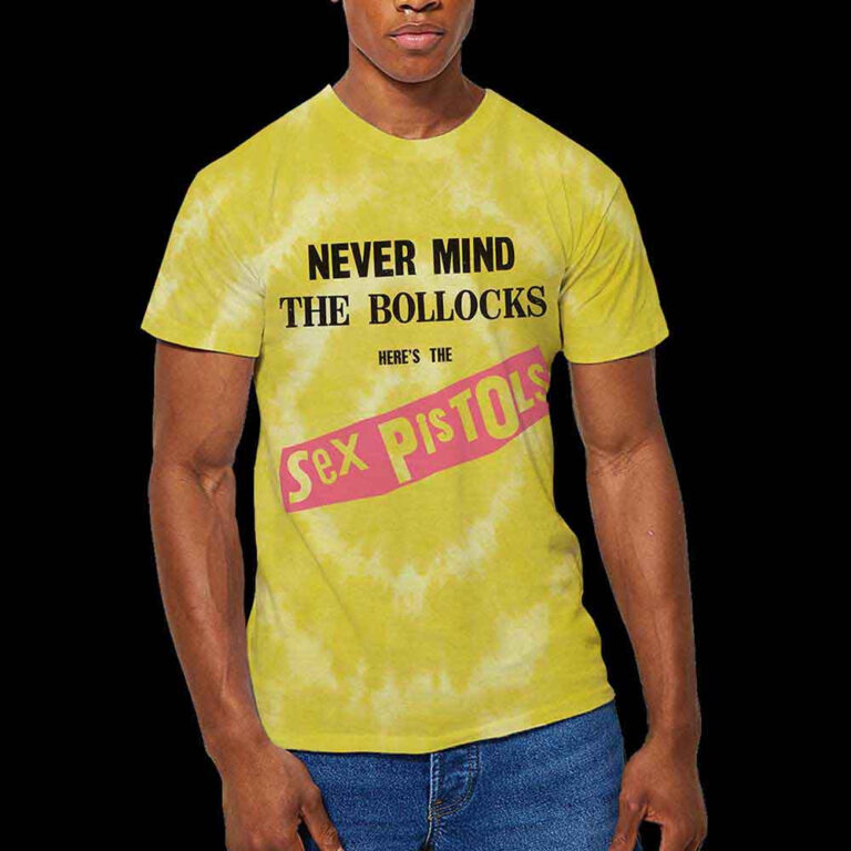The Sex Pistols Never Mind the Blocks Original Album T-Shirt