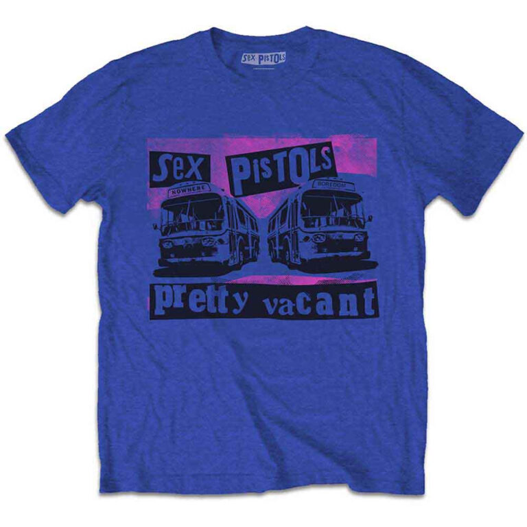 The Sex Pistols Pretty Vacant Coaches T-Shirt
