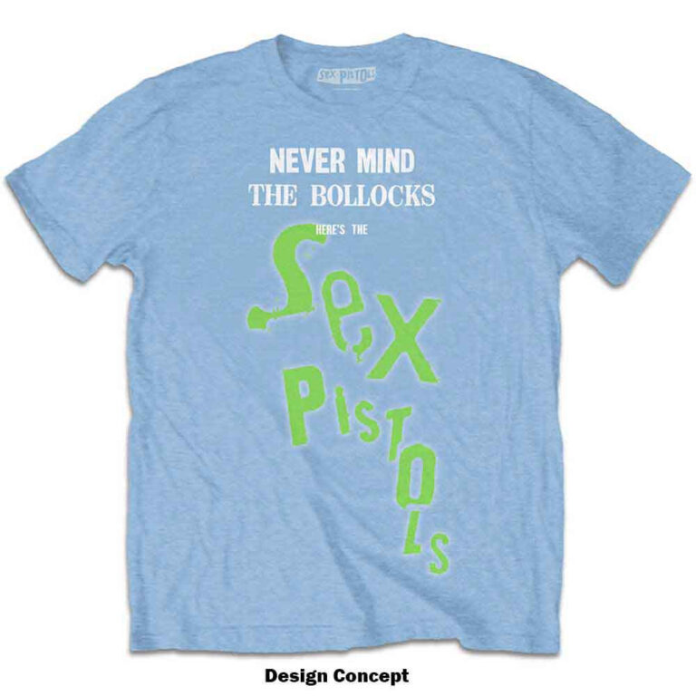 The Sex Pistols Never Mind The Bollocks Drop Logo T-Shirt