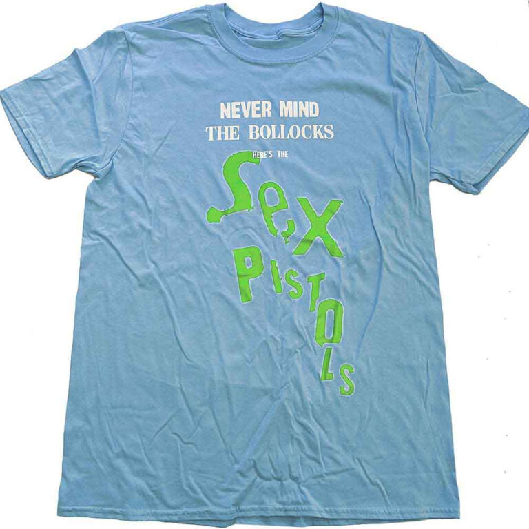 The Sex Pistols Never Mind The Bollocks Drop Logo T-Shirt