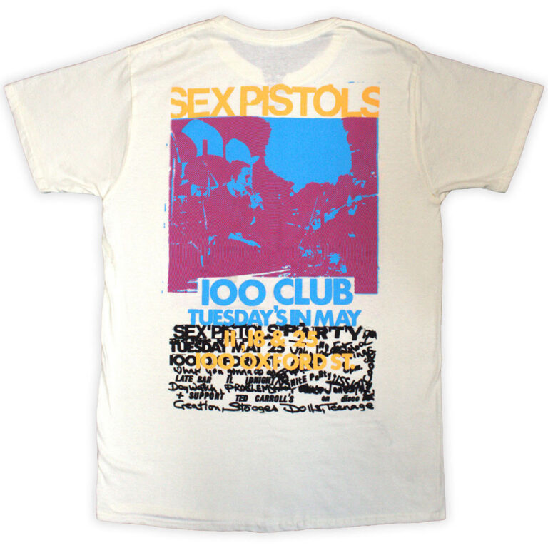 The Sex Pistols 100 Club T-Shirt