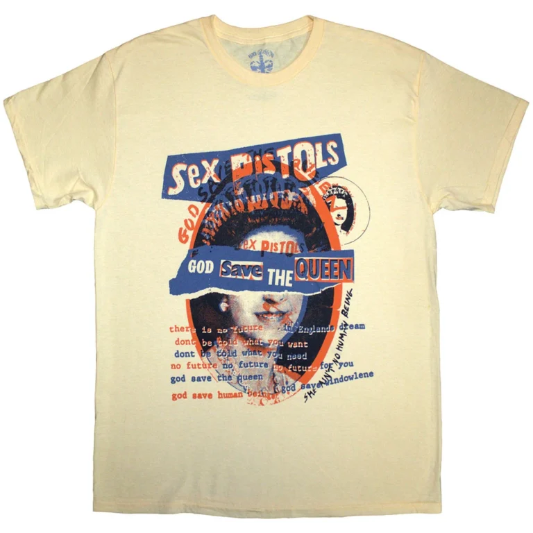 The Sex Pistols God Save The Queen Overlay T-Shirt
