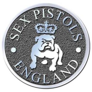 The Sex Pistols Bull Dog Pin Badge