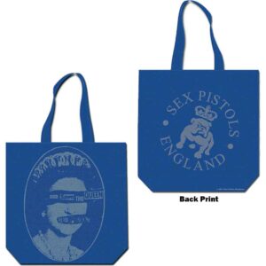 The Sex Pistols God Save the Queen Multicolour Back Print Tote Bag