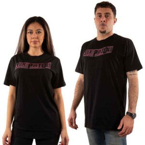 The Sex Pistols Logo Black Embellished T-Shirt