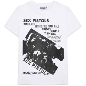 The Sex Pistols Manchester Flyer T-Shirt