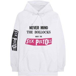 The Sex Pistols Never Mind The Bollocks Back Print, Sleeve Print Pullover Hoodie