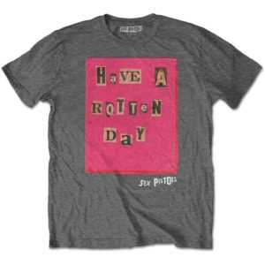 The Sex Pistols Rotten Day Charcoal Grey T-Shirt