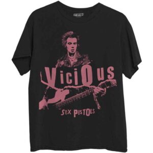 The Sex Pistols Sid Photo Black T-Shirt