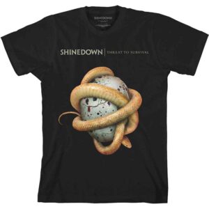 Shinedown Clean Threat Black T-Shirt