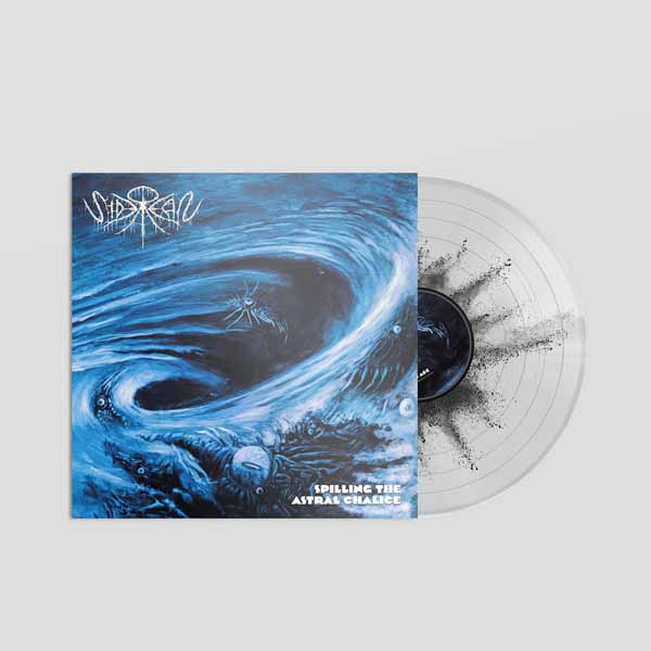 Siderean – SPILLING THE ASTRAL CHALICE (CLEAR/BLACK SPLATTER VINYL) Vinyl LP
