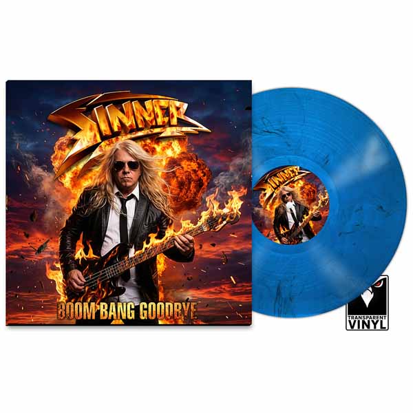 Sinner – BOOM BANG GOODBYE (UNDER THE MOONLIGHT MARBLED VINYL) Vinyl LP