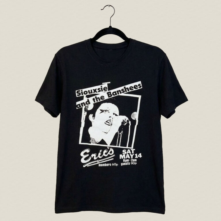 Siouxsie & The Banshees Unisex Premium Carbon T-Shirt: Eric’s Black T-Shirt