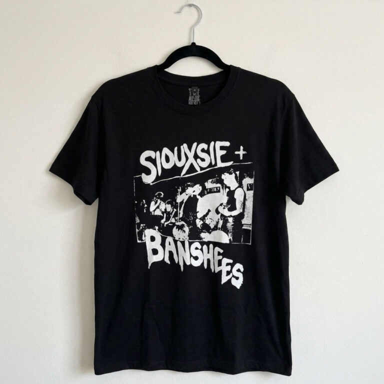 Siouxsie & The Banshees Unisex Premium Carbon T-Shirt: Live! Black T-Shirt