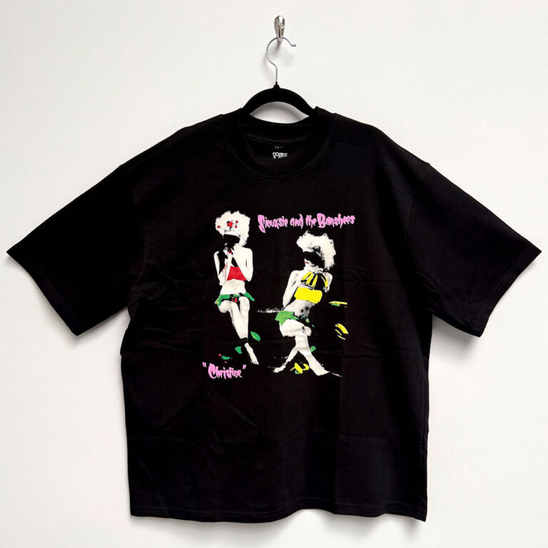 Siouxsie & The Banshees Unisex Oversized Boxy T-Shirt: Christine Black T-Shirt