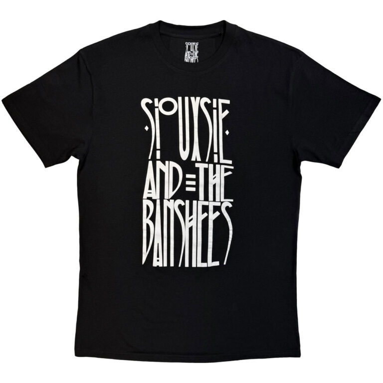 Siouxsie & The Banshees Logo Mono T-Shirt
