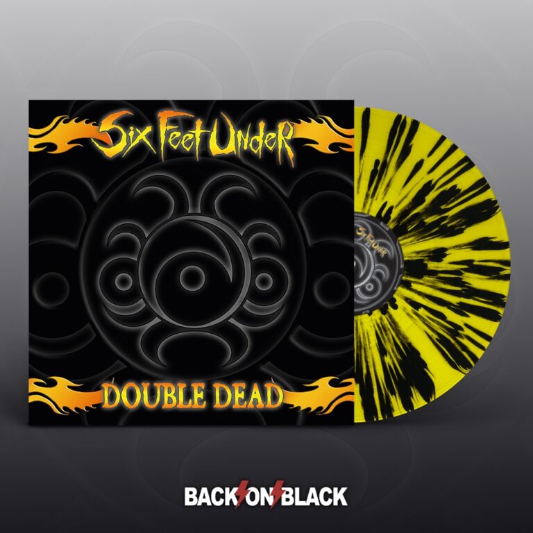 Six Feet Under – DOUBLE DEAD REDUX (YELLOW W/ BLACK SPLATTER VINYL 2LP) Vinyl Double Album