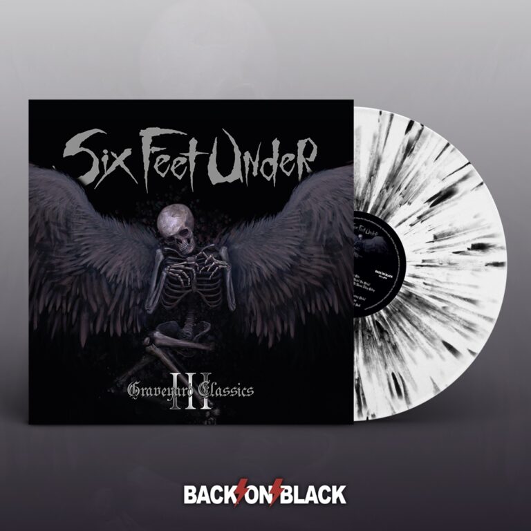 Six Feet Under – GRAVEYARD CLASSICS III (WHITE W/ BLACK SPLATTER VINYL) Vinyl LP