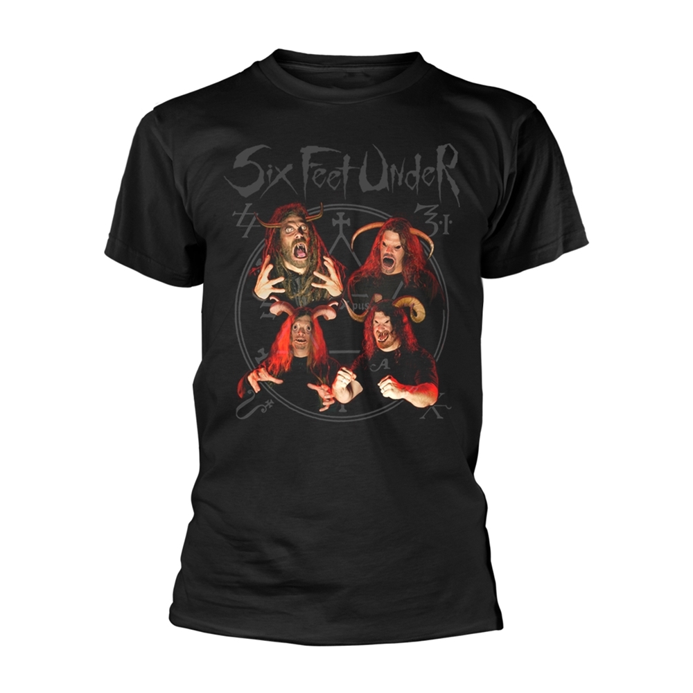 Six Feet Under – Zombie Front / Back Print T-Shirt