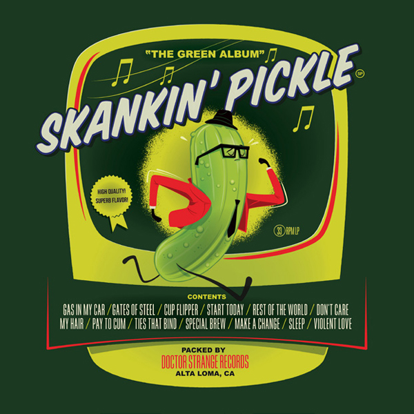 Skankin’ Pickle – THE GREEN ALBUM Vinyl LP