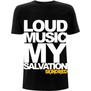 Skindred Loud Music Black T-Shirt