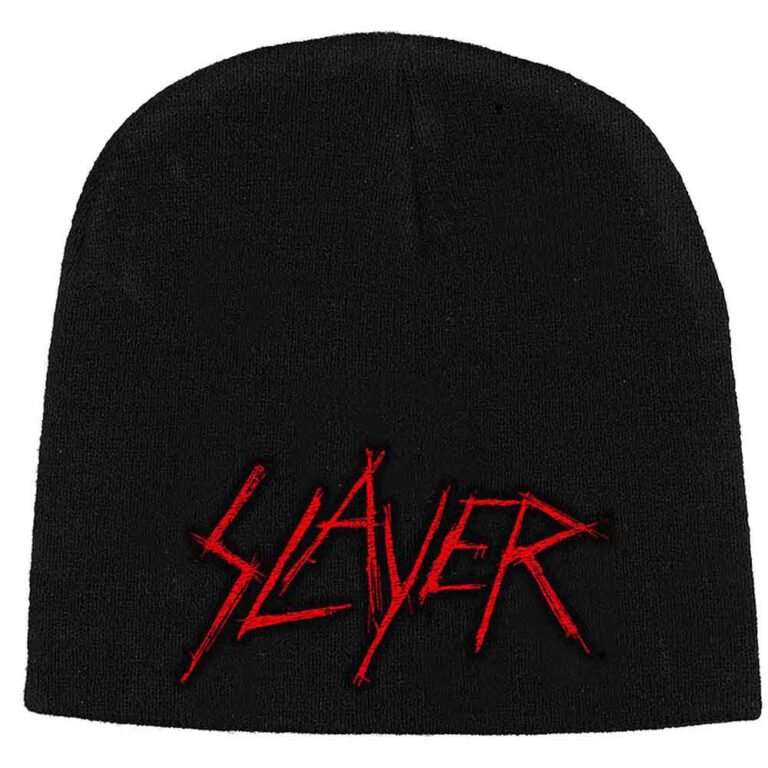 Slayer Scratched Logo Beanie Hat