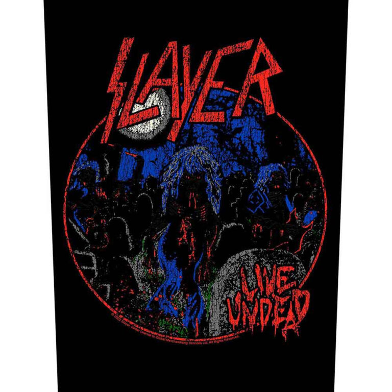 Slayer Live Undead Back Patch