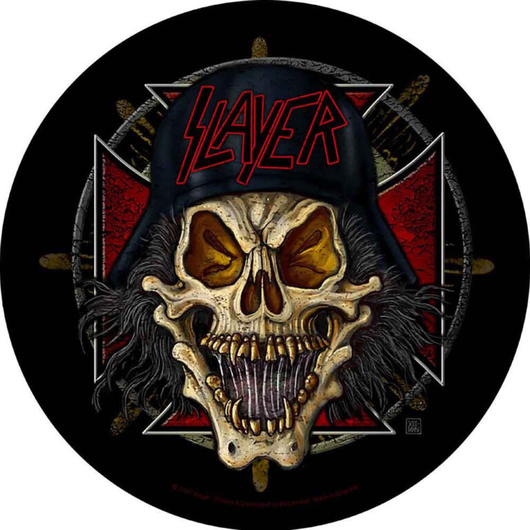 Slayer Wehrmacht Circular Back Patch