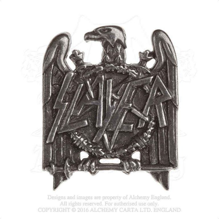 Slayer Eagle Pin Badge