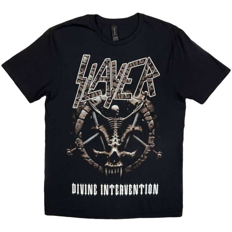 Slayer Divine Intervention 2014 Dates T-Shirt