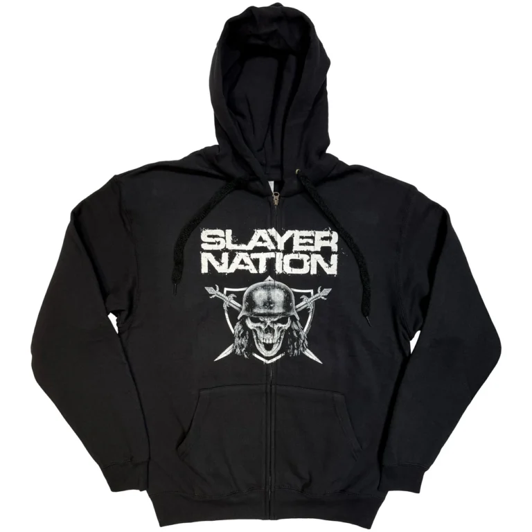 Slayer Slayer Nation Zip Hoodie