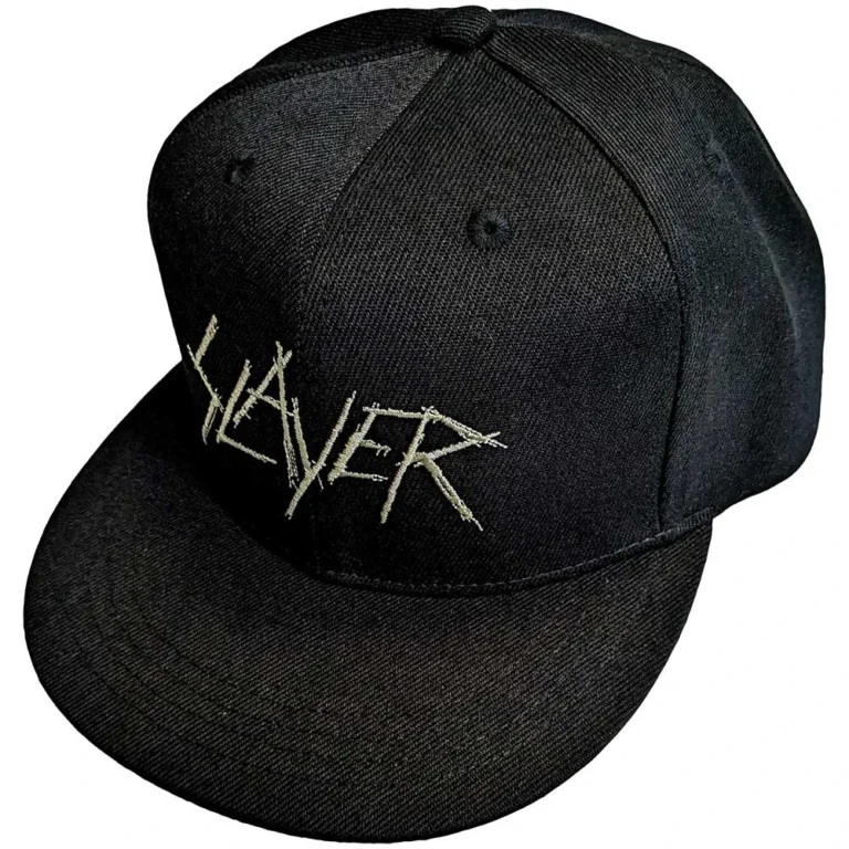 Slayer Scratchy Logo Snapback Cap