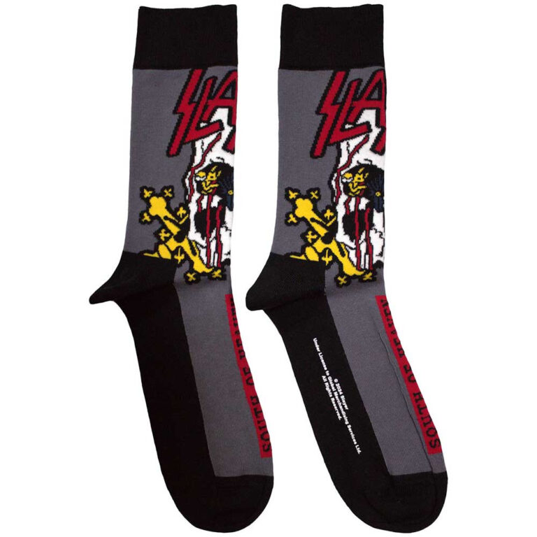 Slayer South Of Heaven Colour (Charcoal Grey) (UK Size 7 – 11) Socks
