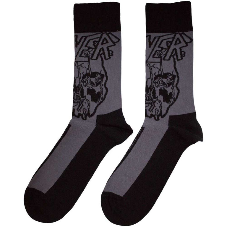 Slayer South Of Heaven Mono (Charcoal Grey) (UK Size 7 – 11) Socks