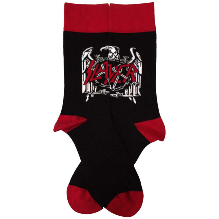 Slayer Eagle Crest (Black) (UK Size 7 – 11) Socks