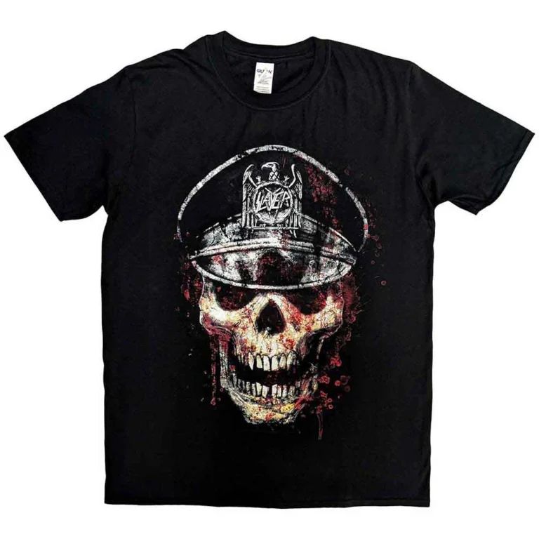 Slayer Skull Hat T-Shirt