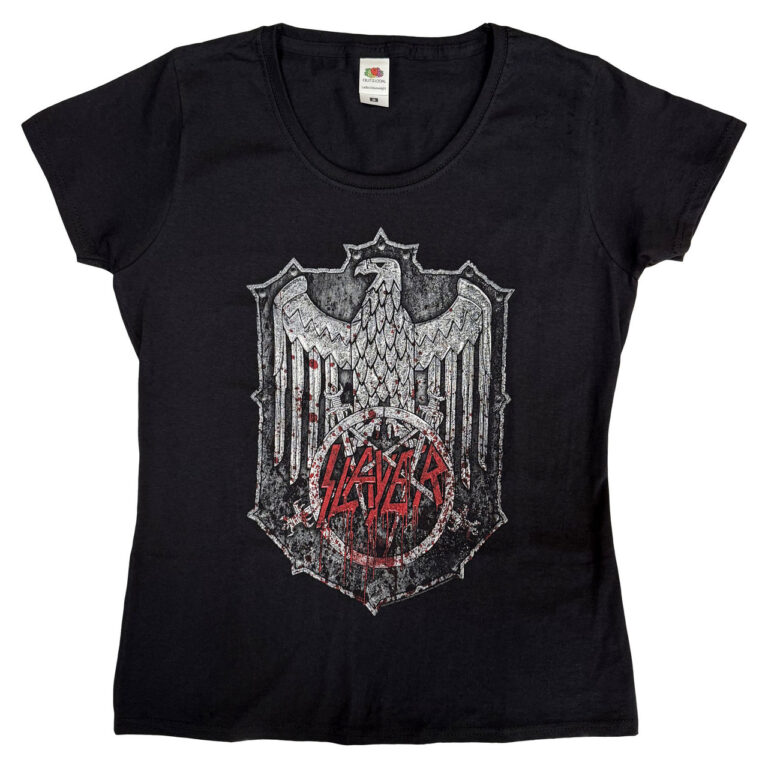 Slayer Bloody Shield Ladies T-Shirt