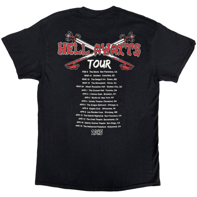 Slayer Hell Awaits Tour T-Shirt