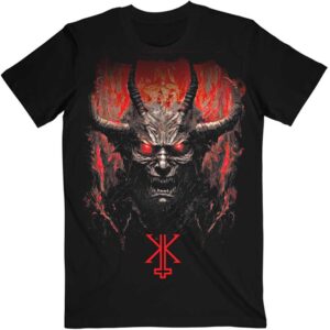 Kerry King From Hell I Rise F&B Black Back Print T-Shirt